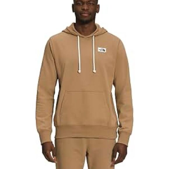 The North Face Other - The North Face Men's Brown Pullover Hoodie Size M Heritage Patch